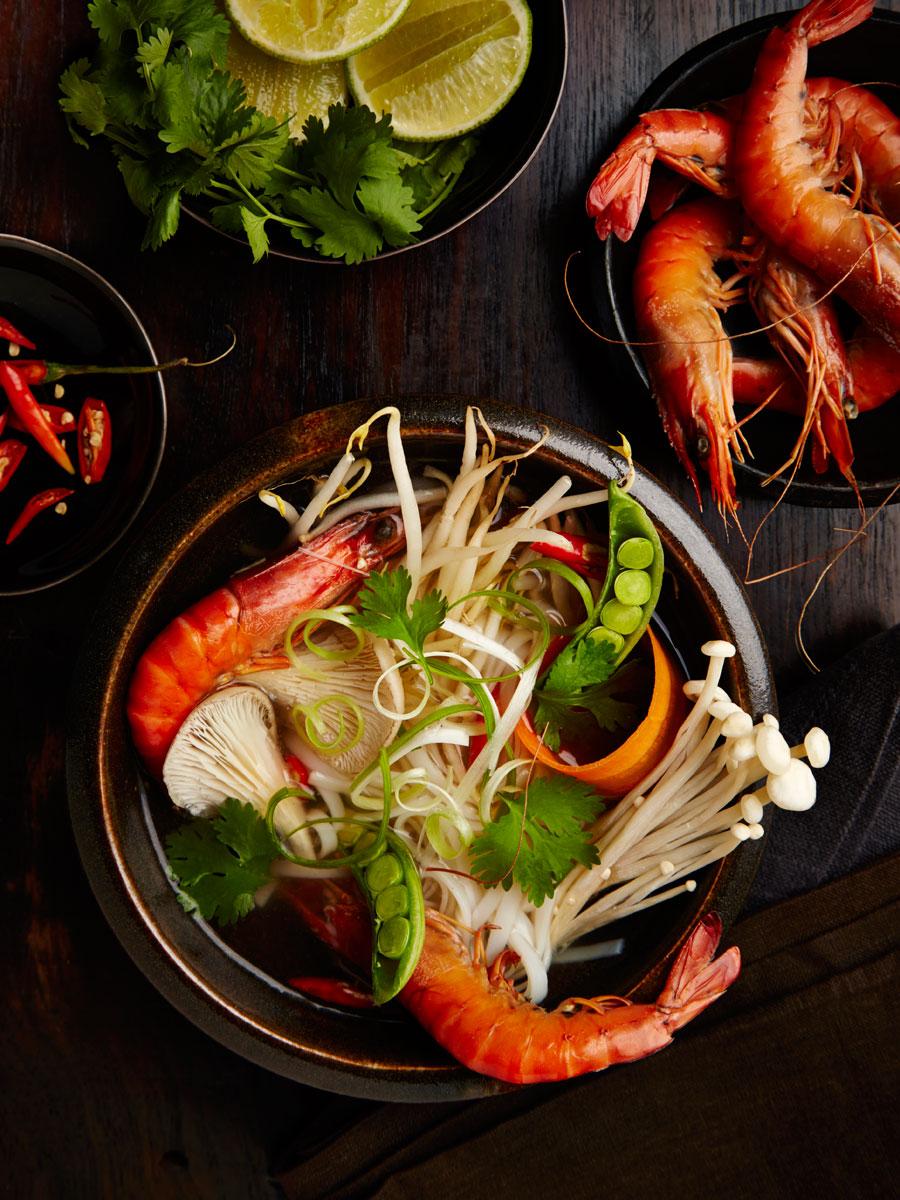 Prawn & Pea Thai Broth - Food&_ | Food, Stories, Recipes, Photography & Illustration